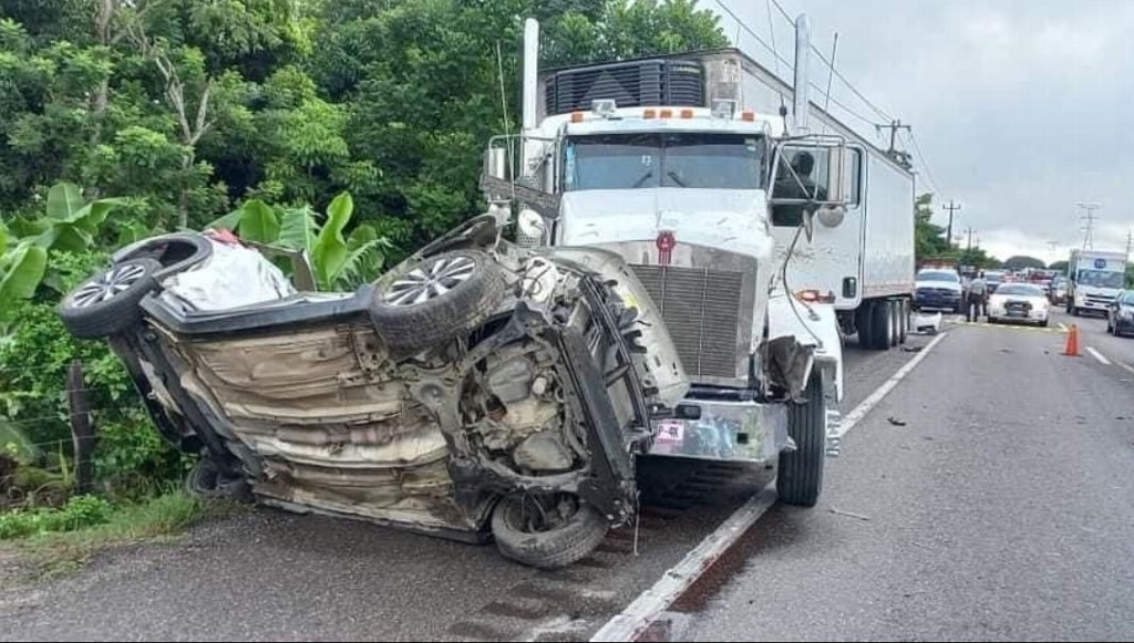 Tr Gico Accidente En La Villahermosa C Rdenas Deja Un Muerto