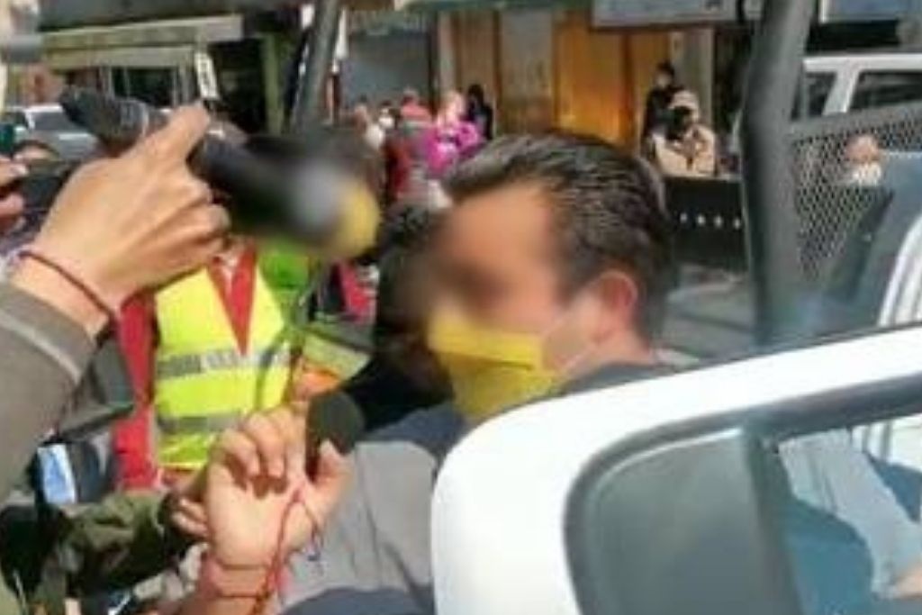 Primer detenido en Ecatepec por no usar cubrebocas 