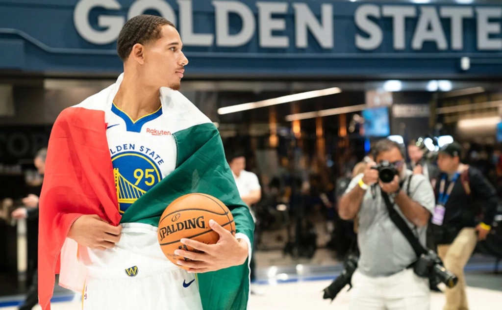Juan Toscano, primer mexicano a la final de la NBA con Warriors