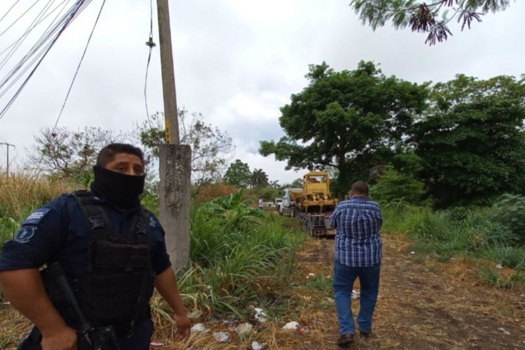 Desalojan a familias que invadieron un terreno en Villahermosa
