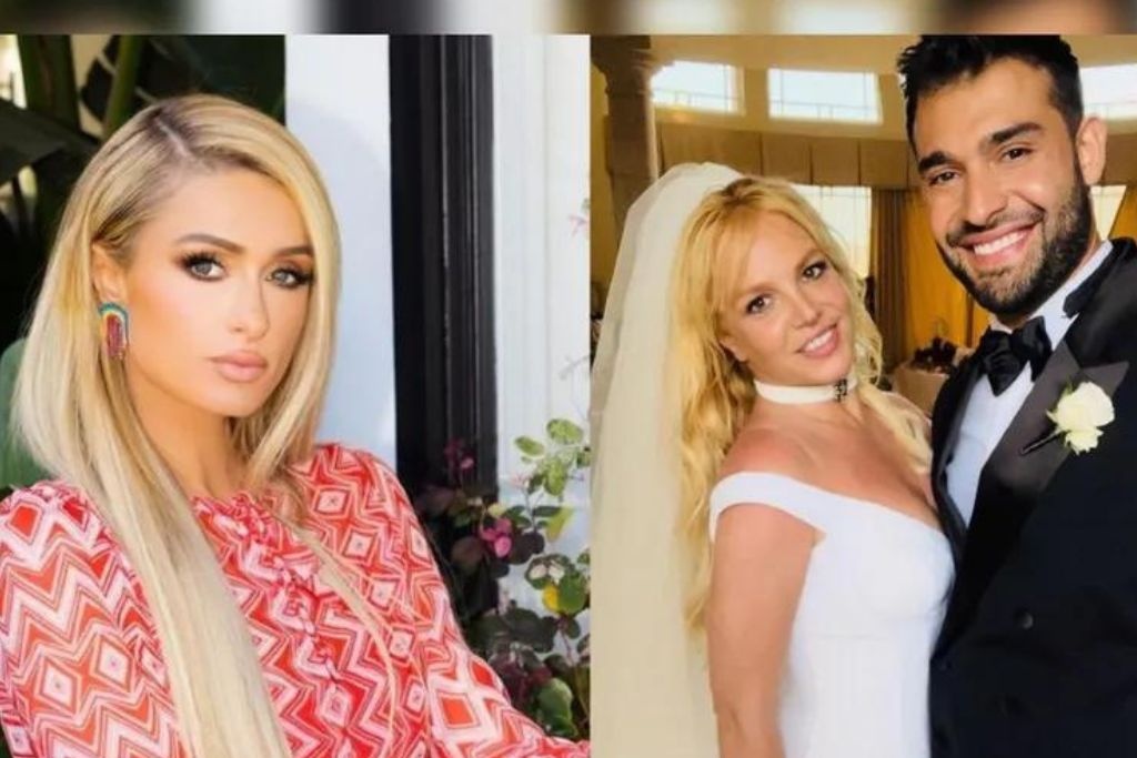 Paris Hilton plantó a Joe Biden por la boda de Britney Spears 