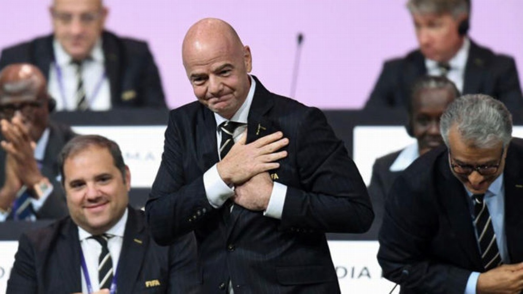 FIFA re-elects Gianni Infantino as President
