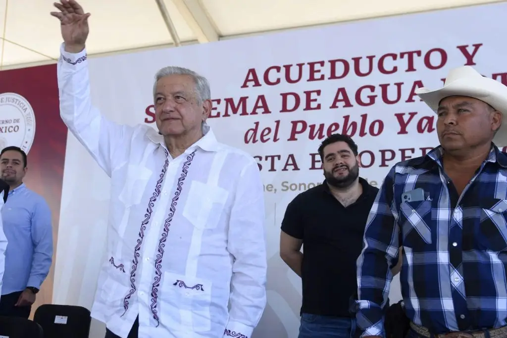 Amlo Inaugura Obra Que Llevar Agua Al Pueblo Yaqui En Sonora Xeva