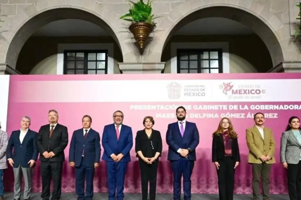 Delfina Gómez presenta a los integrantes de su gabinete para el Edomex ...