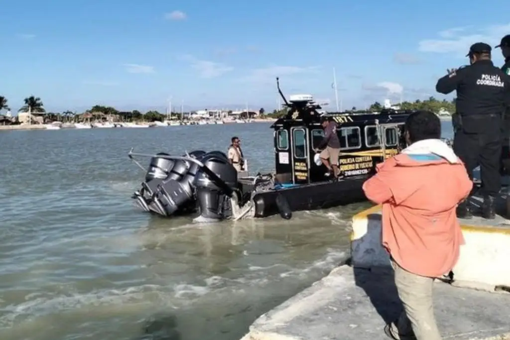 Embarcación 'Relax' se extravió en Sisal, Yucatán; llevaba dos pescadores a bordo